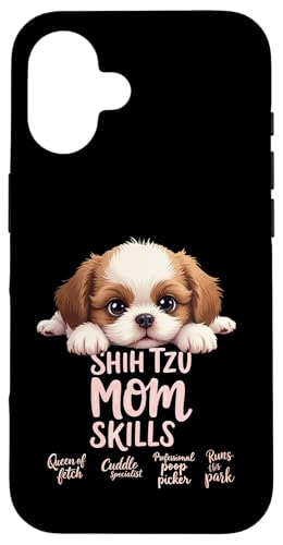 Lustiges Shih Tzu Mom Dog Shih Tzu Mama Humor Zitat Hülle für iPhone 16 Lustiges Shih Tzu Mom Dog Shih Tzu Mama Humor Zitat Hülle für iPhone 16 von Shih Tzu Fun Designs