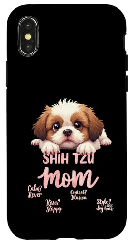 Lustiges Shih Tzu Mom Dog Shih Tzu Mama Humor Zitat Hülle für iPhone X/XS Lustiges Shih Tzu Mom Dog Shih Tzu Mama Humor Zitat Hülle für iPhone X/XS von Shih Tzu Fun Designs