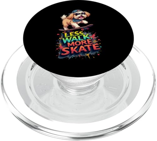 Lustiges Skateboard-Geschenk für Shih Tzu Hundebesitzer PopSockets PopGrip für MagSafe Lustiges Skateboard-Geschenk für Shih Tzu Hundebesitzer PopSockets PopGrip für MagSafe von Shih Tzu Fun Designs