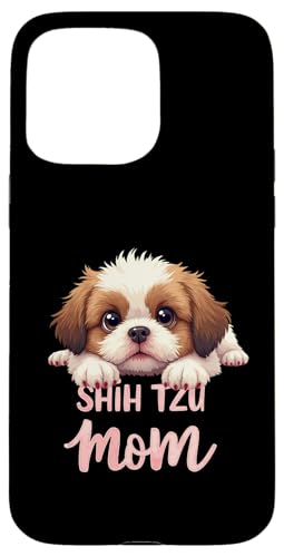 Shih Tzu Mama Hund Shih Tzu Mama Süßer Welpe Hülle für iPhone 15 Pro Max Shih Tzu Mama Hund Shih Tzu Mama Süßer Welpe Hülle für iPhone 15 Pro Max von Shih Tzu Fun Designs
