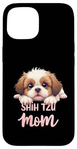 Shih Tzu Mama Hund Shih Tzu Mama Süßer Welpe Hülle für iPhone 15 Shih Tzu Mama Hund Shih Tzu Mama Süßer Welpe Hülle für iPhone 15 von Shih Tzu Fun Designs