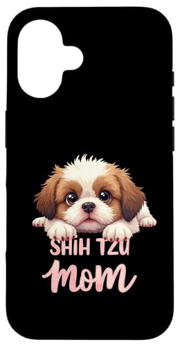 Shih Tzu Mama Hund Shih Tzu Mama Süßer Welpe Hülle für iPhone 16 Shih Tzu Mama Hund Shih Tzu Mama Süßer Welpe Hülle für iPhone 16 von Shih Tzu Fun Designs