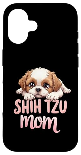 Shih Tzu Mama Hund Shih Tzu Mama Süßer Welpe Hülle für iPhone 16 Shih Tzu Mama Hund Shih Tzu Mama Süßer Welpe Hülle für iPhone 16 von Shih Tzu Fun Designs