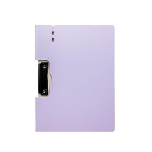 Schnellhefter A4-Dateiordner, multifunktionales Klemmbrett, Schreibwaren, Bürobedarf, Papier, Verträge, Organisation, Aufbewahrung, Clip Fächermappe(Purple) von Shihan-2015