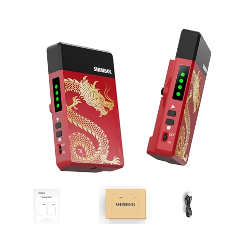 Shimbol TP Mini Wireless Videoübertragungssystem 600ft 5G HDMI 0.07S Latenzunterstützung 1080p60, HDMI -Sender und Empfänger für Live -Rundfunk Shimbol TP Mini Wireless Videoübertragungssystem 600ft 5G HDMI 0.07S Latenzunterstützung 1080p60, HDMI -Sender und Empfänger für Live -Rundfunk von Shimbol