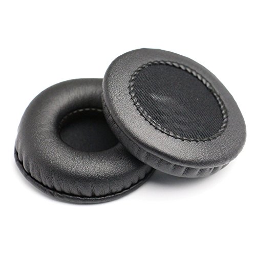 Shinecozy Premium Kopfhörer Ohrpolster Kunstleder Schaumstoff-Ohrkissen, Headset Ohrpolster Ersatzteile (For Universal Diameter 65MM) von ShineCozy