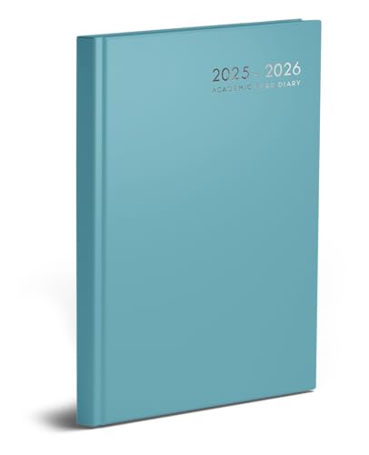 Akademischer Kalender 2025–2026, gebunden, A5, Tagesansicht, Schullehrer, Jahresplaner, liniert, Milchprodukte, Himmelblau Akademischer Kalender 2025–2026, gebunden, A5, Tagesansicht, Schullehrer, Jahresplaner, liniert, Milchprodukte, Himmelblau von Shineone
