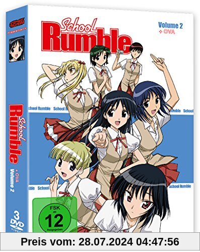 School Rumble - Box 2 - Episoden 14-26 [3 DVDs] von Shinji Takamatsu
