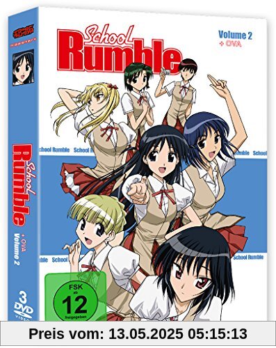 School Rumble - Box 2 - Episoden 14-26 [3 DVDs] von Shinji Takamatsu