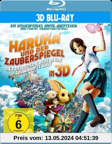 Haruka und der Zauberspiegel - Die fantastische Reise in eine zauberhafte Welt [3D Blu-ray] von Shinsuke Sato