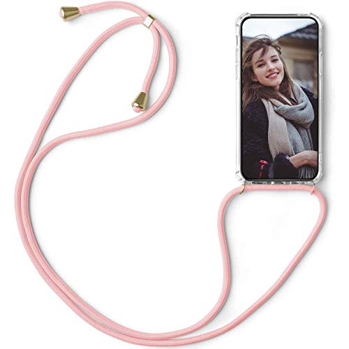 Etui Handykette Handyhülle Tasche für Samsung Galaxy Xcover Pro Halsband Lanyard Strap Cover Necklace Hülle Silikon Hülle mit Band Handyhülle Case Transparent Case Protective Bumper Case - Rosa Etui Handykette Handyhülle Tasche für Samsung Galaxy Xcover Pro Halsband Lanyard Strap Cover Necklace Hülle Silikon Hülle mit Band Handyhülle Case Transparent Case Protective Bumper Case - Rosa von ShinyCase