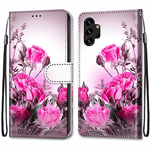 ShinyCase für Samsung Galaxy A13 4G Leder Case Handyhülle PU Leder Handyhülle Brieftasche Kartenfächer Magnetverschluss Stoßfest Anti-Scratch Schutzhülle für Samsung A13 4G Hülle,Pinke Rose ShinyCase für Samsung Galaxy A13 4G Leder Case Handyhülle PU Leder Handyhülle Brieftasche Kartenfächer Magnetverschluss Stoßfest Anti-Scratch Schutzhülle für Samsung A13 4G Hülle,Pinke Rose von ShinyCase