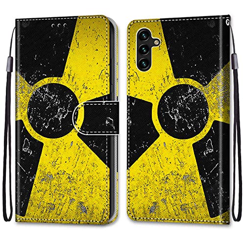 ShinyCase für Samsung Galaxy A13 5G Wallet Case,PU Leder Cover Hülle Brieftasche Handyhülle Kartenfächer Magnetholster Stoßfest Anti-Scratch Schutzhülle für Samsung Galaxy A13 5G,Gelb Schwarz ShinyCase für Samsung Galaxy A13 5G Wallet Case,PU Leder Cover Hülle Brieftasche Handyhülle Kartenfächer Magnetholster Stoßfest Anti-Scratch Schutzhülle für Samsung Galaxy A13 5G,Gelb Schwarz von ShinyCase