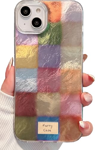 Shinymore Schutzhülle für iPhone 14 Plus 15 Plus, niedliches buntes Glitzer-Design, stoßfest, für Damen und Mädchen Shinymore Schutzhülle für iPhone 14 Plus 15 Plus, niedliches buntes Glitzer-Design, stoßfest, für Damen und Mädchen von Shinymore