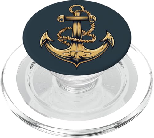 Anker PopSockets PopGrip für MagSafe Anker PopSockets PopGrip für MagSafe von Ship Anchor Gift for Seamann, Sailors and Captain