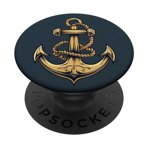 Anker PopSockets Klebender PopGrip Anker PopSockets Klebender PopGrip von Ship Anchor Gift for Seamann, Sailors and Captain