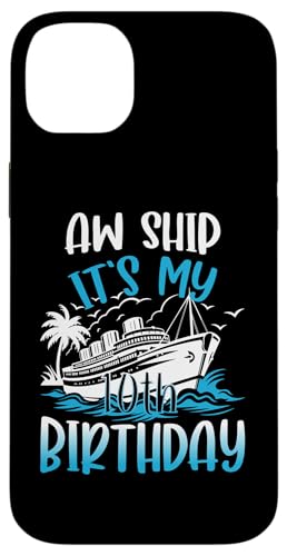 10. Geburtstag Kreuzfahrt Urlaub 10 Jahre alt Schiffsliebhaber Hülle für iPhone 14 Plus 10. Geburtstag Kreuzfahrt Urlaub 10 Jahre alt Schiffsliebhaber Hülle für iPhone 14 Plus von Ship Birthday Designs for Ship Lovers