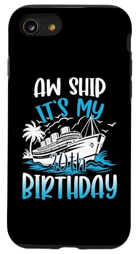30. Geburtstag Kreuzfahrt Urlaub 30 Jahre alt Schiffsliebhaber Hülle für iPhone SE (2020) / 7 / 8 von Ship Birthday Designs for Ship Lovers