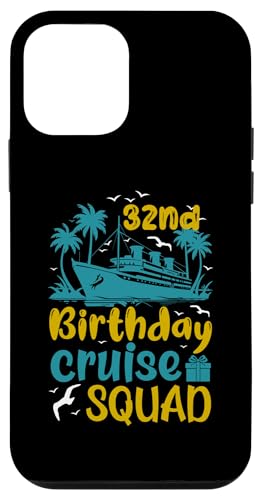 32. Geburtstag Kreuzfahrt Urlaub 32 Jahre alt Schiffsliebhaber Hülle für iPhone 12 mini 32. Geburtstag Kreuzfahrt Urlaub 32 Jahre alt Schiffsliebhaber Hülle für iPhone 12 mini von Ship Birthday Designs for Ship Lovers