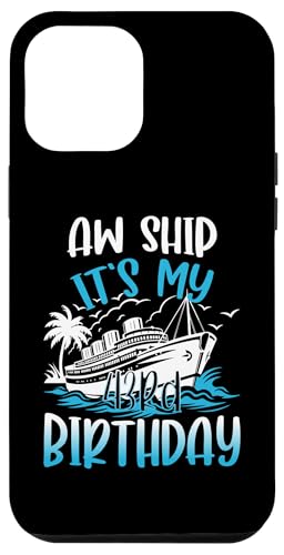 43. Geburtstag Kreuzfahrt Urlaub 43 Jahre alt Schiffsliebhaber Hülle für iPhone 12 Pro Max 43. Geburtstag Kreuzfahrt Urlaub 43 Jahre alt Schiffsliebhaber Hülle für iPhone 12 Pro Max von Ship Birthday Designs for Ship Lovers