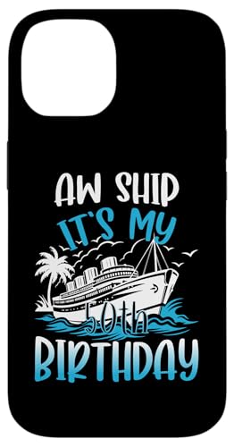 50. Geburtstag Kreuzfahrt Urlaub 50 Jahre alt Schiffsliebhaber Hülle für iPhone 14 50. Geburtstag Kreuzfahrt Urlaub 50 Jahre alt Schiffsliebhaber Hülle für iPhone 14 von Ship Birthday Designs for Ship Lovers