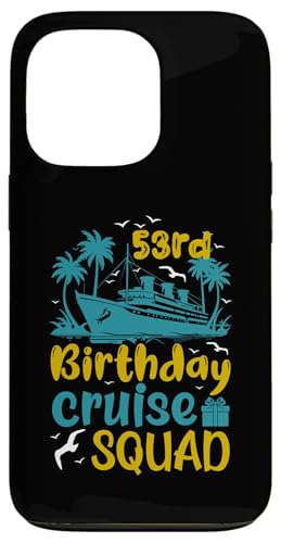 53. Geburtstag Kreuzfahrt Urlaub 53 Jahre alt Schiffsliebhaber Hülle für iPhone 13 Pro 53. Geburtstag Kreuzfahrt Urlaub 53 Jahre alt Schiffsliebhaber Hülle für iPhone 13 Pro von Ship Birthday Designs for Ship Lovers