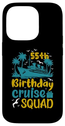 55. Geburtstag Kreuzfahrt Urlaub 55 Jahre alt Schiffsliebhaber Hülle für iPhone 14 Pro 55. Geburtstag Kreuzfahrt Urlaub 55 Jahre alt Schiffsliebhaber Hülle für iPhone 14 Pro von Ship Birthday Designs for Ship Lovers