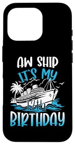 Kreuzfahrturlaub zum 12. Geburtstag Schiffsliebhaber für 12 Jahre Hülle für iPhone 16 Pro Kreuzfahrturlaub zum 12. Geburtstag Schiffsliebhaber für 12 Jahre Hülle für iPhone 16 Pro von Ship Birthday Designs for Ship Lovers