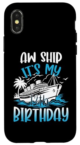 Kreuzfahrturlaub zum 13. Geburtstag 13 Jahre alter Schiffsliebhaber Hülle für iPhone X/XS Kreuzfahrturlaub zum 13. Geburtstag 13 Jahre alter Schiffsliebhaber Hülle für iPhone X/XS von Ship Birthday Designs for Ship Lovers