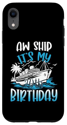 Kreuzfahrturlaub zum 20. Geburtstag 20 Jahre alter Schiffsliebhaber Hülle für iPhone XR Kreuzfahrturlaub zum 20. Geburtstag 20 Jahre alter Schiffsliebhaber Hülle für iPhone XR von Ship Birthday Designs for Ship Lovers