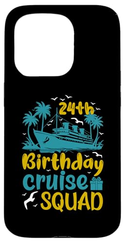 Kreuzfahrturlaub zum 24. Geburtstag 24-jähriger Schiffsliebhaber Hülle für iPhone 15 Pro Kreuzfahrturlaub zum 24. Geburtstag 24-jähriger Schiffsliebhaber Hülle für iPhone 15 Pro von Ship Birthday Designs for Ship Lovers