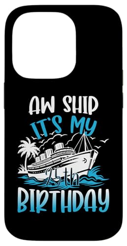 Kreuzfahrturlaub zum 25. Geburtstag 25 Jahre alter Schiffsliebhaber Hülle für iPhone 14 Pro Kreuzfahrturlaub zum 25. Geburtstag 25 Jahre alter Schiffsliebhaber Hülle für iPhone 14 Pro von Ship Birthday Designs for Ship Lovers