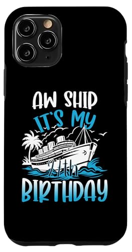 Kreuzfahrturlaub zum 27. Geburtstag 27 Jahre alter Schiffsliebhaber Hülle für iPhone 11 Pro Kreuzfahrturlaub zum 27. Geburtstag 27 Jahre alter Schiffsliebhaber Hülle für iPhone 11 Pro von Ship Birthday Designs for Ship Lovers