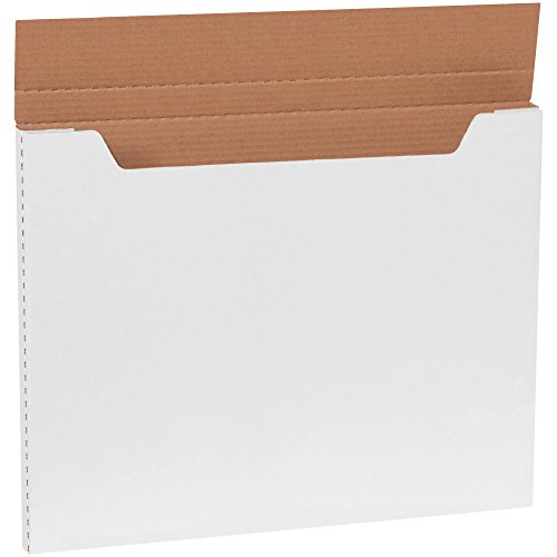 Schiff Supply snm20161 Jumbo Fold Over Versandtaschen, 50,8 cm L x 40,6 cm W x 2,5 cm H, weiß (20 Stück) von Ship Now Supply