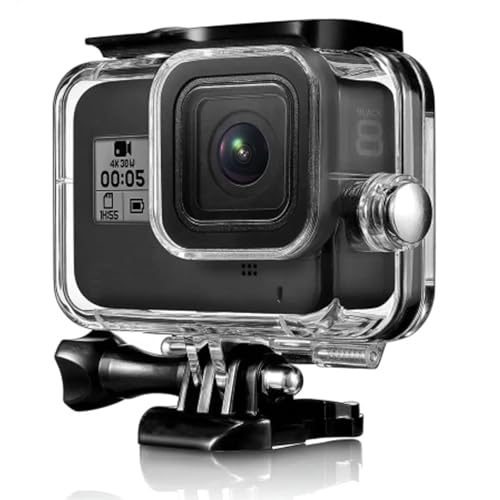 ShipeeKin Neu Ersatz Unterwasser Schutzhülle wasserdichte Hülle Schutzgehäuse Tauchgehäuse geeigent für Gopro Hero 8 von ShipeeKin