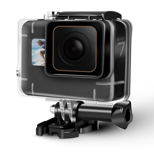 ShipeeKin Neu Ersatz Unterwasser wasserdichte Schutzhülle Schutzgehäuse Tauchgehäuse geeignet für Gopro Hero 7Black/(2018) 6/5 Kamera von ShipeeKin