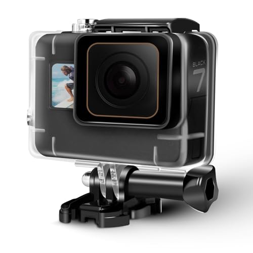 ShipeeKin Neu Ersatz Unterwasser wasserdichte Schutzhülle Schutzgehäuse Tauchgehäuse geeignet für GoPro Hero 7Black/(2018) 6/5 Kamera von ShipeeKin