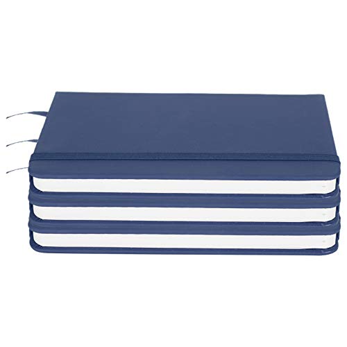 Office Notepad A6 Notepad PU Schaum Hardcover Notepad Office Notizen zum Schreiben von Tagebuch(Blue) von Shipenophy