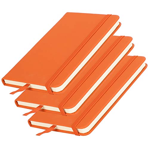 Shipenophy Office Notepad A6 Notepad PU Schaum Hardcover Notepad Office Notizen zum Schreiben von Tagebuch(Orange) von Shipenophy