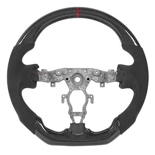 Shipenophy Perforiertes Leder Modifikation Lenkrad Wildleder Lenkrad Nappa für besseres Fahren von Autoteilen von Shipenophy