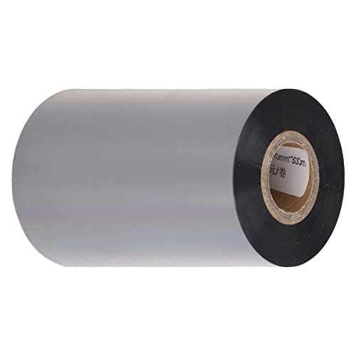 Thermo-Transfer-Band, ausgezeichnete Harz 3 Schicht-Struktur, geringer Verlust, multifunktionales Barcode-Druckband, schwarz, 110 mm x 300 m, für PET-PVC-synthetisches Papier von Shipenophy