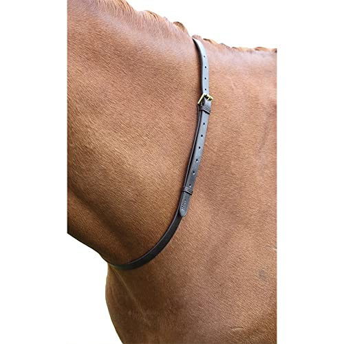 Shires Velociti Gara Umhängeband aus Leder, 127 x 2,2 cm, Havana Shires Velociti Gara Umhängeband aus Leder, 127 x 2,2 cm, Havana von Shires