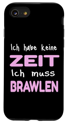 Shirts mit lustigen Sprüchen by PeeKay Hülle für iPhone SE (2020) / 7 / 8 Ich habe keine Zeit ich muss Brawlen - Brawl für Stars von Shirts mit lustigen Sprüchen by PeeKay