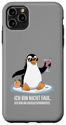 Ich bin nicht faul – Ich bin im Energiesparmodus Spruch Hülle für iPhone 11 Pro Max Ich bin nicht faul – Ich bin im Energiesparmodus Spruch Hülle für iPhone 11 Pro Max von Shirts mit lustigen Sprüchen by PeeKay