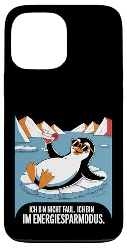 Ich bin nicht faul – Ich bin im Energiesparmodus Spruch Hülle für iPhone 13 Pro Max Ich bin nicht faul – Ich bin im Energiesparmodus Spruch Hülle für iPhone 13 Pro Max von Shirts mit lustigen Sprüchen by PeeKay