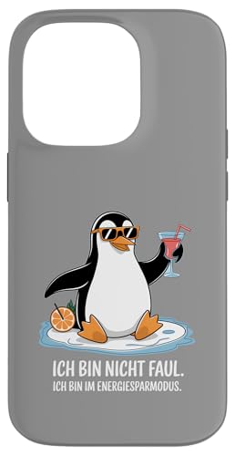 Ich bin nicht faul – Ich bin im Energiesparmodus Spruch Hülle für iPhone 14 Pro Ich bin nicht faul – Ich bin im Energiesparmodus Spruch Hülle für iPhone 14 Pro von Shirts mit lustigen Sprüchen by PeeKay