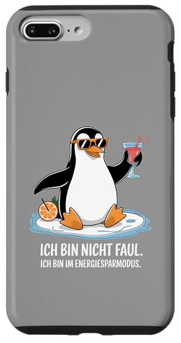 Ich bin nicht faul – Ich bin im Energiesparmodus Spruch Hülle für iPhone 7 Plus/8 Plus Ich bin nicht faul – Ich bin im Energiesparmodus Spruch Hülle für iPhone 7 Plus/8 Plus von Shirts mit lustigen Sprüchen by PeeKay