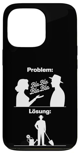 Problem Bla Bla Lösung Gartenarbeit Lustig Hülle für iPhone 13 Pro Problem Bla Bla Lösung Gartenarbeit Lustig Hülle für iPhone 13 Pro von Shirts mit lustigen Sprüchen by PeeKay