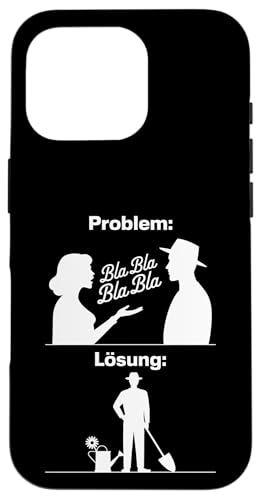 Problem Bla Bla Lösung Gartenarbeit Lustig Hülle für iPhone 16 Pro Problem Bla Bla Lösung Gartenarbeit Lustig Hülle für iPhone 16 Pro von Shirts mit lustigen Sprüchen by PeeKay