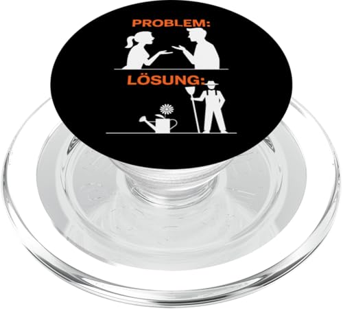 Problem Bla Bla Lösung Gartenarbeit Lustig PopSockets PopGrip für MagSafe Problem Bla Bla Lösung Gartenarbeit Lustig PopSockets PopGrip für MagSafe von Shirts mit lustigen Sprüchen by PeeKay